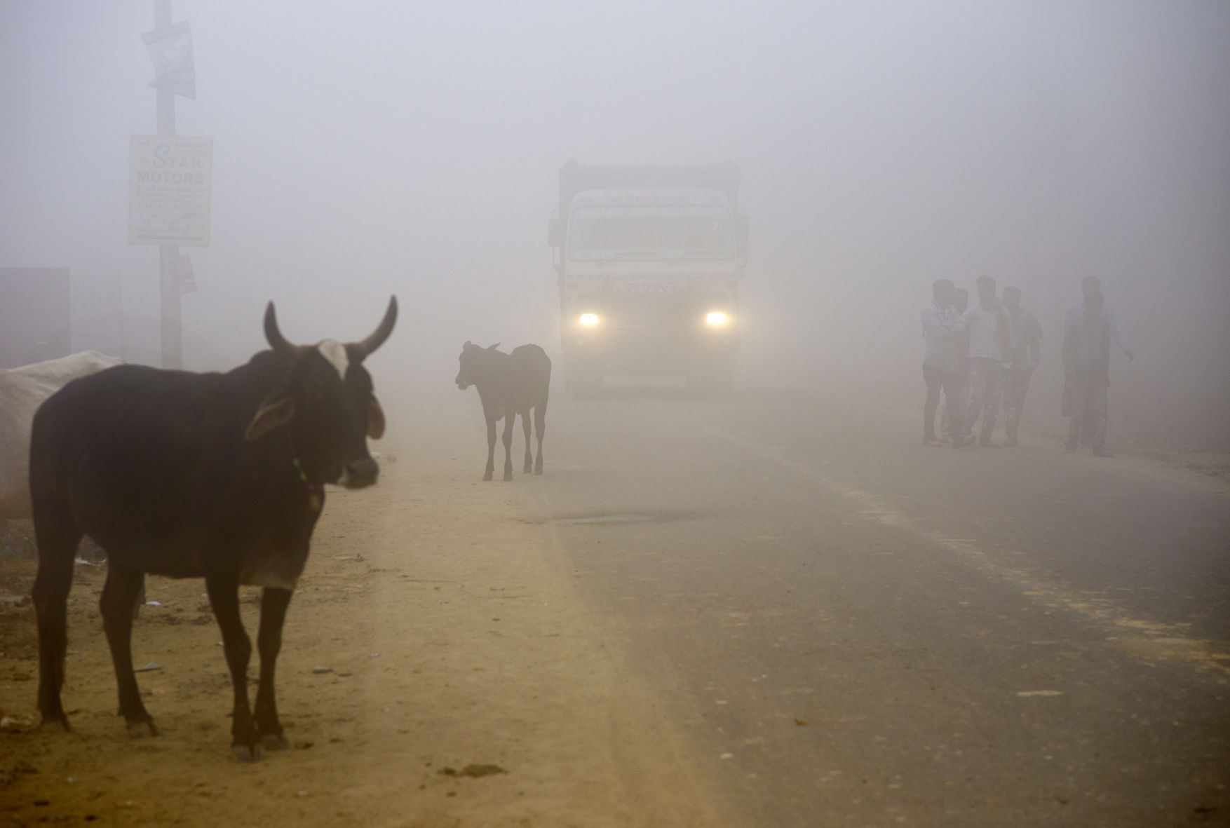 APTOPIX India Air Pollution
